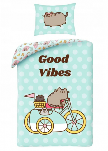 Povlečení Pusheen - Good Vibes