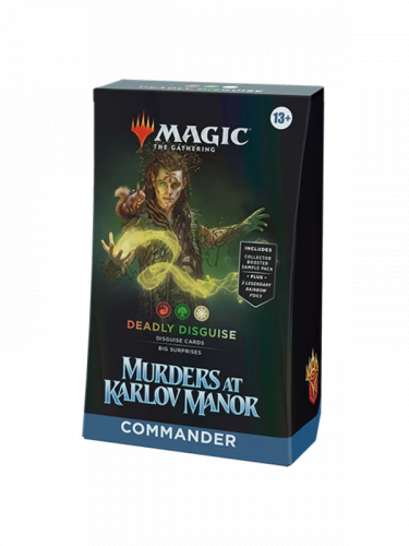 Karetní hra Magic: The Gathering Murders at Karlov Manor - Deadly Disguise Commander Deck