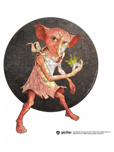 Puzzle Harry Potter - Dobby (dřevěné)