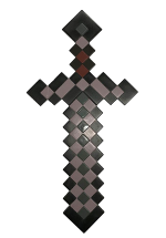 Replika zbraně Minecraft - Netherite Sword (51 cm)