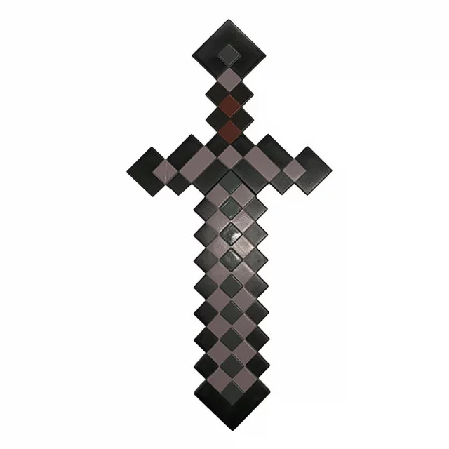 Replika zbraně Minecraft - Netherite Sword (51 cm)