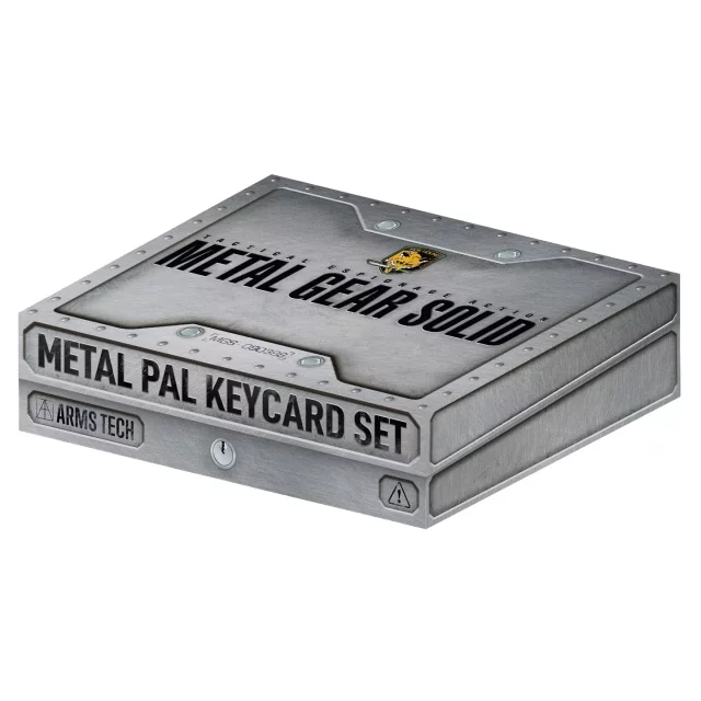 Sběratelská plaketka Metal Gear Solid - PAL Key Cards Limited Edition (3 ks)