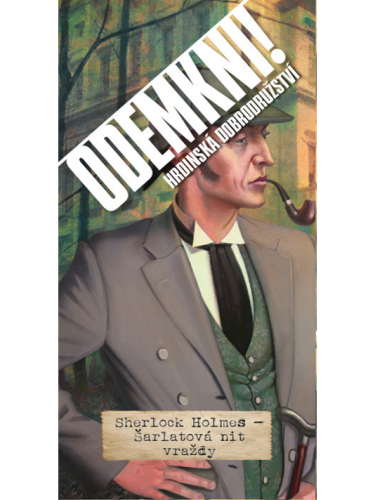 Desková hra Odemkni: Hrdinská dobrodružství - Sherlock Holmes: Šarlatová nit vraždy