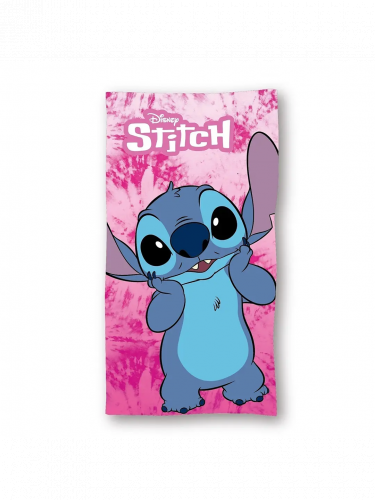 Ručník Lilo & Stitch - Stitch Pink