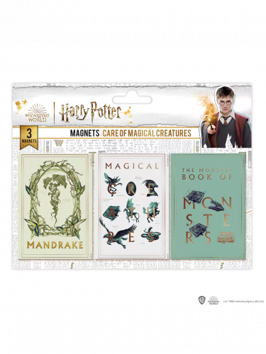 Magnet Harry Potter - Care of Magical creatures (3 ks)