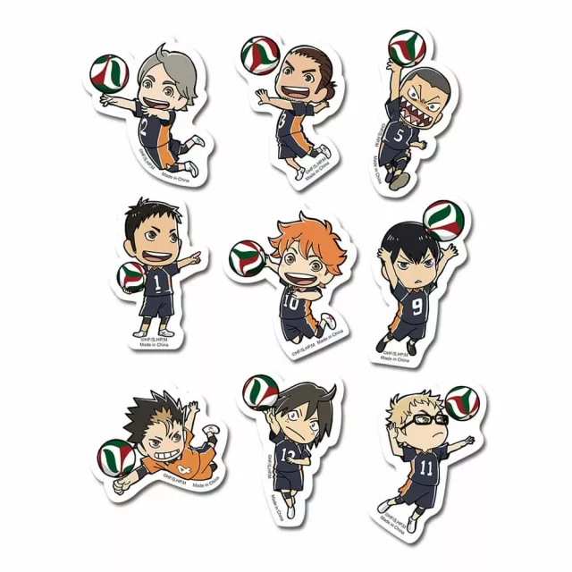 Samolepky Haikyu!! - Karasuno