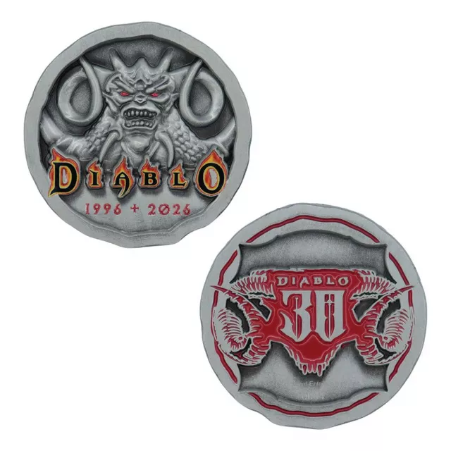 Sběratelská mince Diablo - Diablo (30th Anniversary) - Kusově limitováno