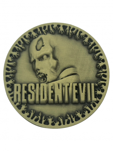 Sběratelská mince Resident Evil - 30th Anniversary Presentation Coin