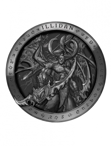 Sběratelská mince World of Warcraft - Illidan Commemorative Bronze Medal