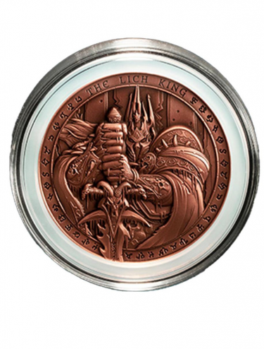 Sběratelská mince World of Warcraft - The Lich King Commemorative Bronze Medal