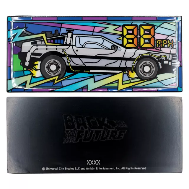 Sběratelská plaketka Back to The Future - Collector's Ingot Limited Edition - Kusově limitováno