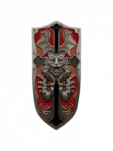 Sběratelská plaketka Castlevania - Alucard Shield Limited Edition