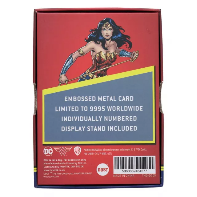 Sběratelská plaketka DC Comics - Wonder Woman - Kusově limitováno