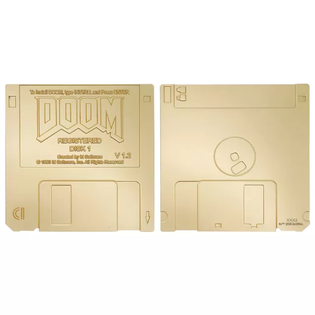 Sběratelská replika Doom - Commemorative Floppy Disk Limited Edition - Kusově limitováno