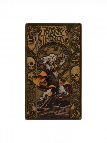 Sběratelská plaketka Dungeons & Dragons - Book of Many Things Limited Edition