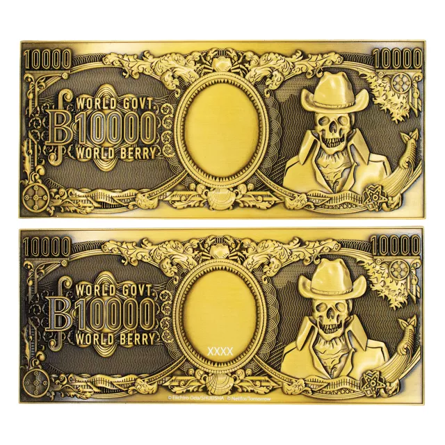 Sběratelská plaketka One Piece - Berry Note Limited Edition - Kusově limitováno