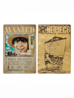 Sběratelská plaketka One Piece - Luffy Wanted Poster (Netflix)