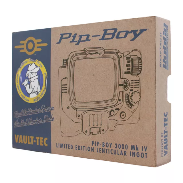 Sběratelská plaketka Fallout - Pip-Boy 3000 Mk IV Limited Edition - Kusově limitováno
