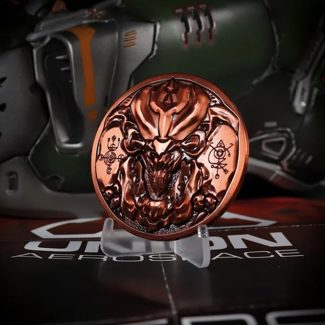 Doom Cacodemon 'Level Up' Medallion