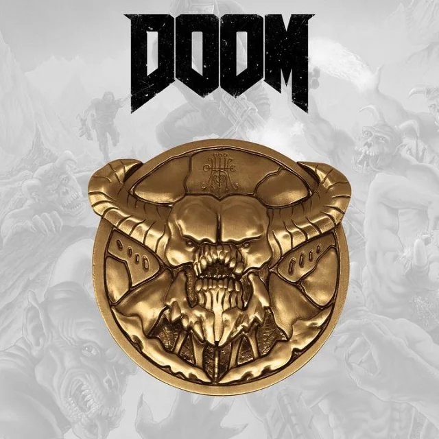 Doom Cacodemon 'Level Up' Medallion