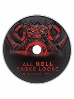 Kovová replika CD-ROM Diablo - All Hell Broke Loose (30th Anniversary)