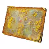 Kovová replika mapy World of Warcraft - Azeroth Limited Edition - Kusově limitováno