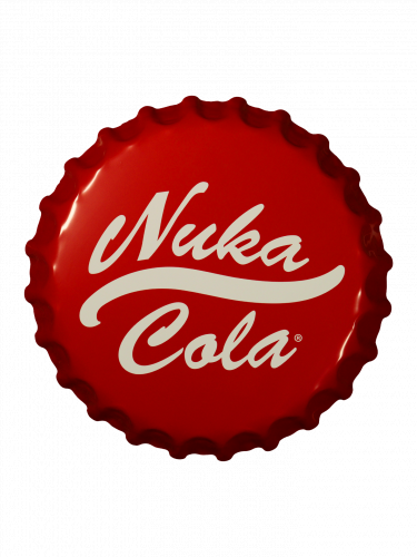 Plechová cedule Fallout - Nuka-Cola