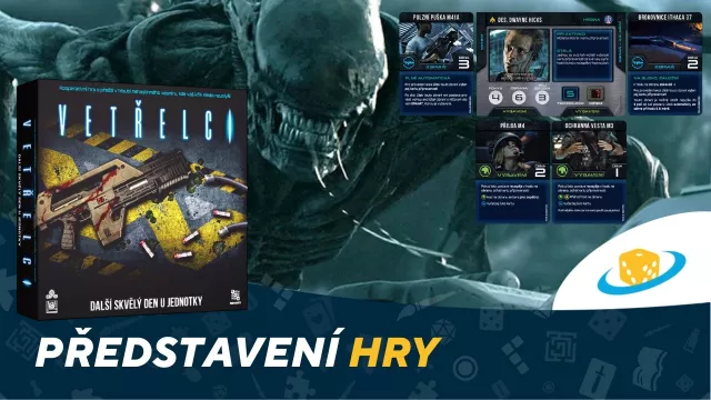 Desková hra Vetřelci: Další skvělý den u jednotky