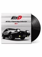Oficiální soundtrack Initial D: Theme Songs Collection Vol.1 na LP