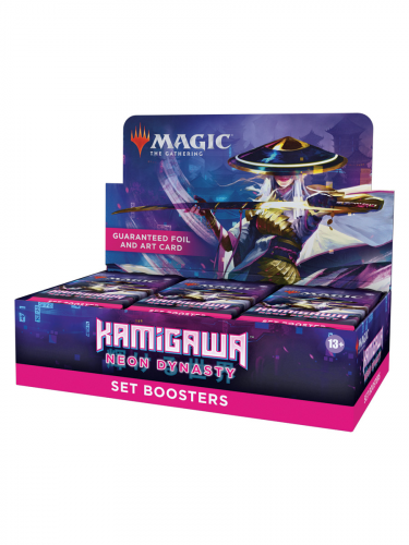 Karetní hra Magic: The Gathering Kamigawa: Neon Dynasty - Set Booster Box (30 Boosterů)