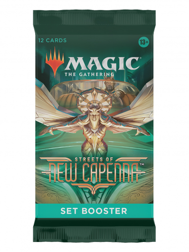 Karetní hra Magic: The Gathering Streets of New Capenna - Set Booster (12 karet)