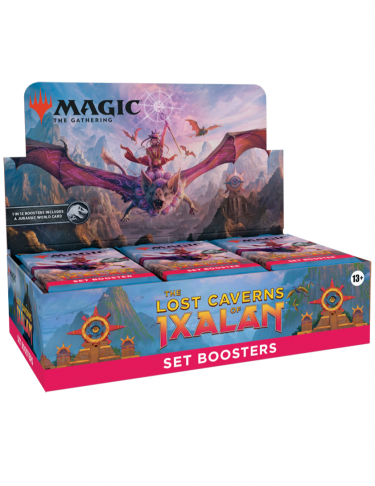 Karetní hra Magic: The Gathering: The Lost Caverns of Ixalan - Set Booster Box (30 boosterů)