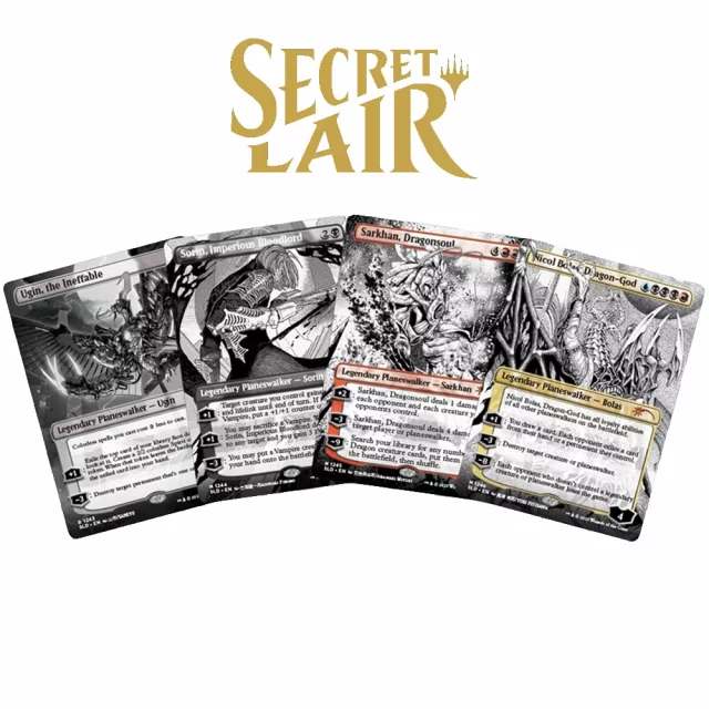 Karetní hra Magic: The Gathering Secret Lair - More Borderless Planeswalkers