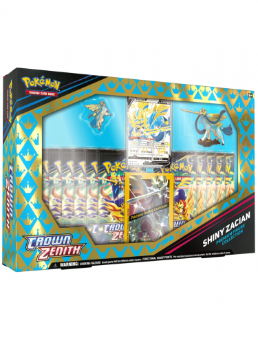 Karetní hra Pokémon TCG: Crown Zenith - Premium Figure Collection (Shiny Zacian)