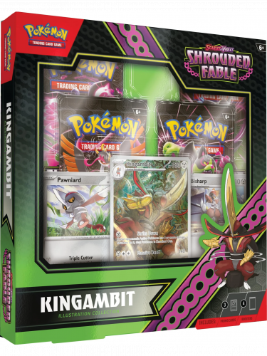 Karetní hra Pokémon TCG: Scarlet & Violet Shrouded Fable - Kingambit Illustration Collection