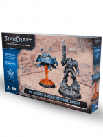 Figurková hra StarCraft - Tabletop Miniature Game - Jim Raynor & Point Defense Drone - Hero Expansion Set (2 figurky)