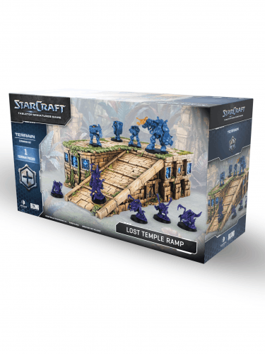 Figurková hra StarCraft - Tabletop Miniature Game - Lost Temple Ramp - Terrain Expansion Set (1 figurka)
