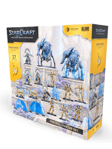 Figurková hra StarCraft - Tabletop Miniature Game - Protoss Starter Set