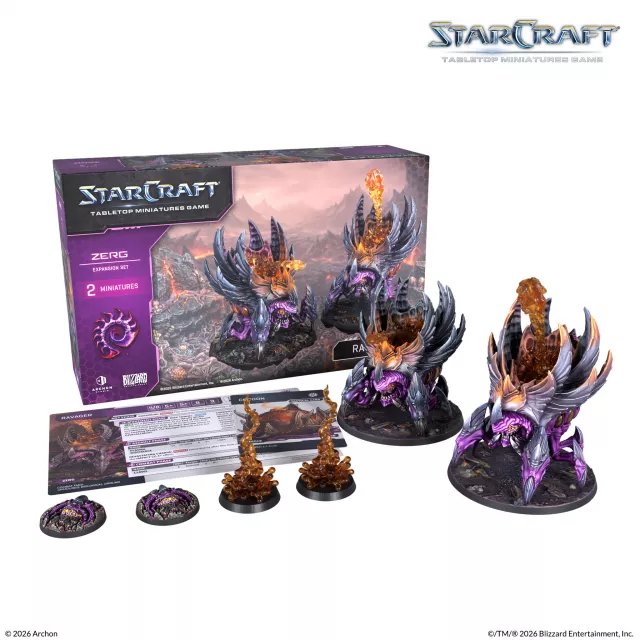 Figurková hra StarCraft - Tabletop Miniature Game - Ravager - Expansion Set (2 figurky) - Figurková hra (wargaming)