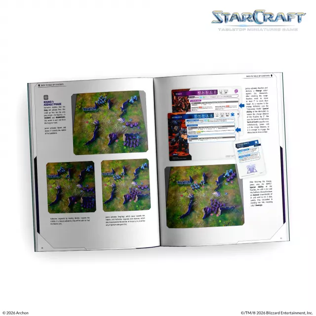 Kniha StarCraft - Tabletop Miniature Game - Rulebook - Stolní RPG