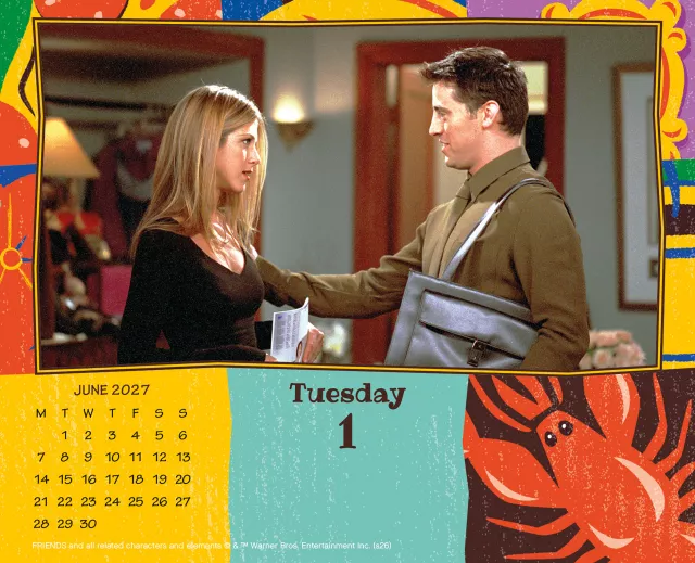 Kalendář Friends 2027 (stolní)