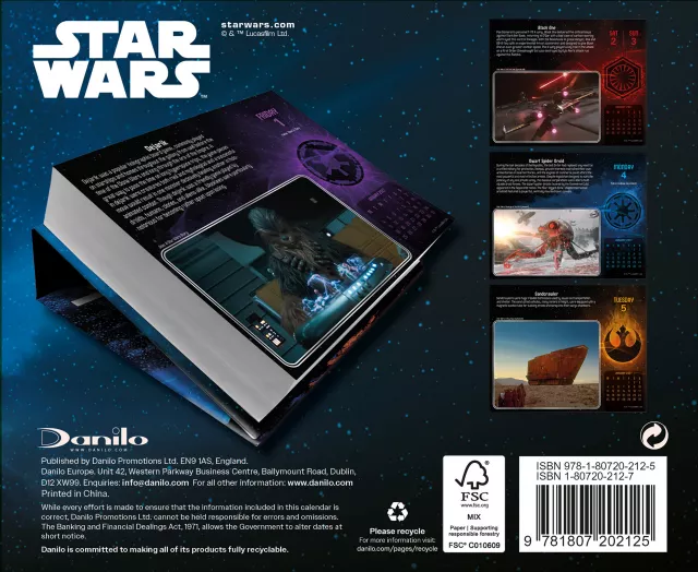 Kalendář Star Wars Classic 2027 (stolní)
