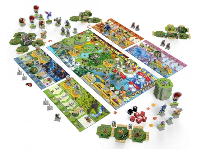 Desková hra Clash of Clans: Epický nájezd - Vesnické vydání