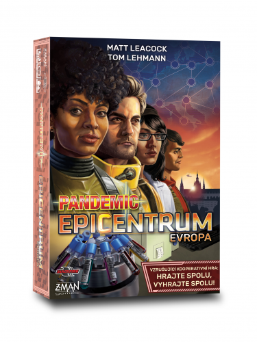 Desková hra Pandemic: Epicentrum – Evropa