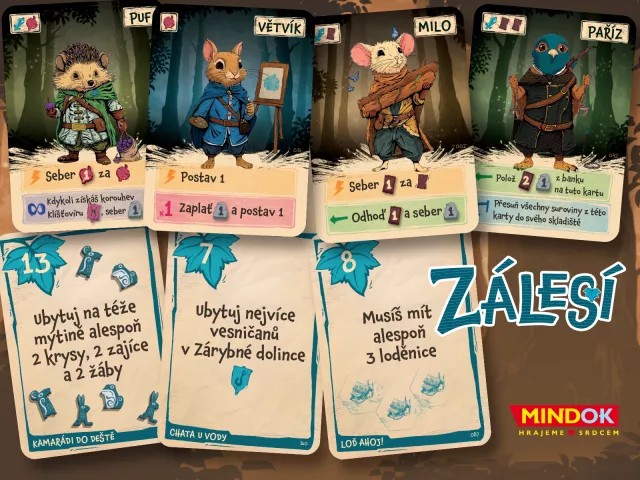 Desková hra Zálesí