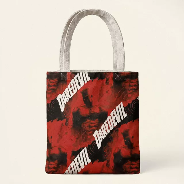 Taška Marvel - Daredevil Black (plátěná) - Plážová taška