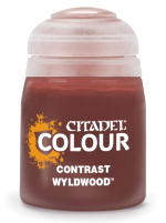 Citadel Contrast Paint (Wyldwood) - kontrastní barva - hnědá
