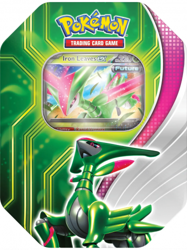 Karetní hra Pokémon TCG - Paradox Clash Tin Iron Leaves ex