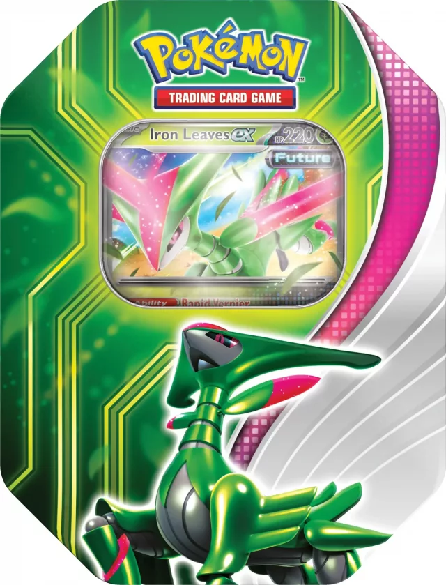 Karetní hra Pokémon TCG - Paradox Clash Tin Iron Leaves ex