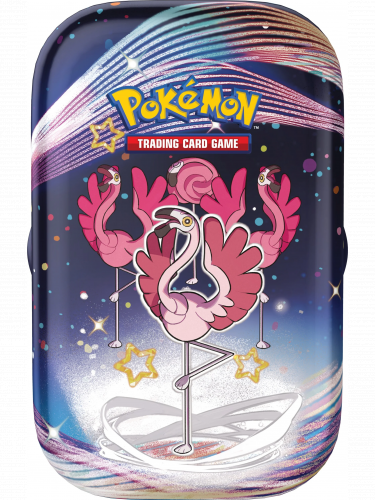 Karetní hra Pokémon TCG: Scarlet & Violet Paldean Fates - Mini Tin: Flamigo